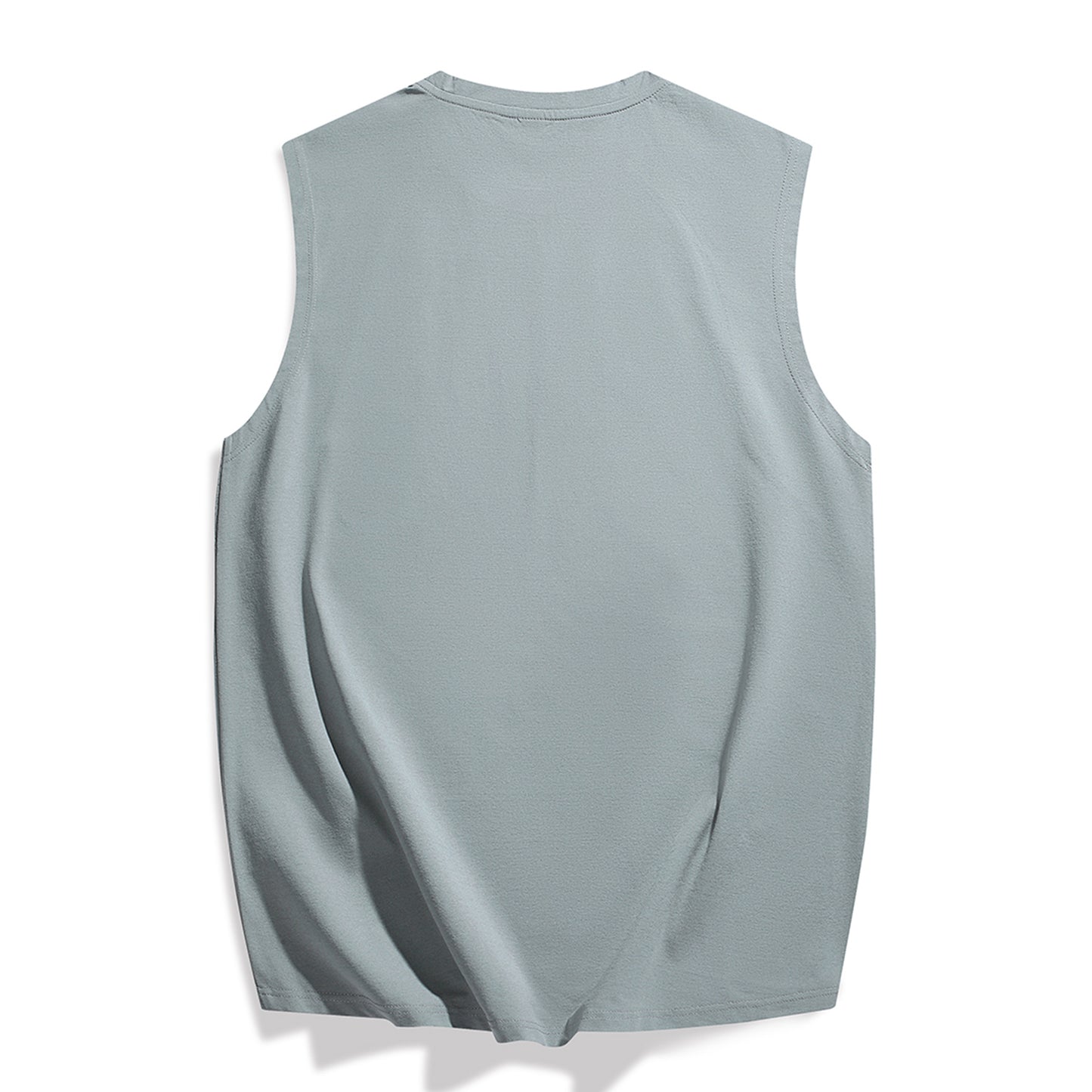 Paddy Julia tekis rangli harflar engil qulay nafas oladigan ter moda yuz mos yumaloq bo'yinli yengsiz basketbol yelek erkaklar va ayollar modellari bilan