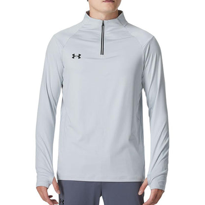 Under armour quick dry breathable comfort fitness jersey unisex grey