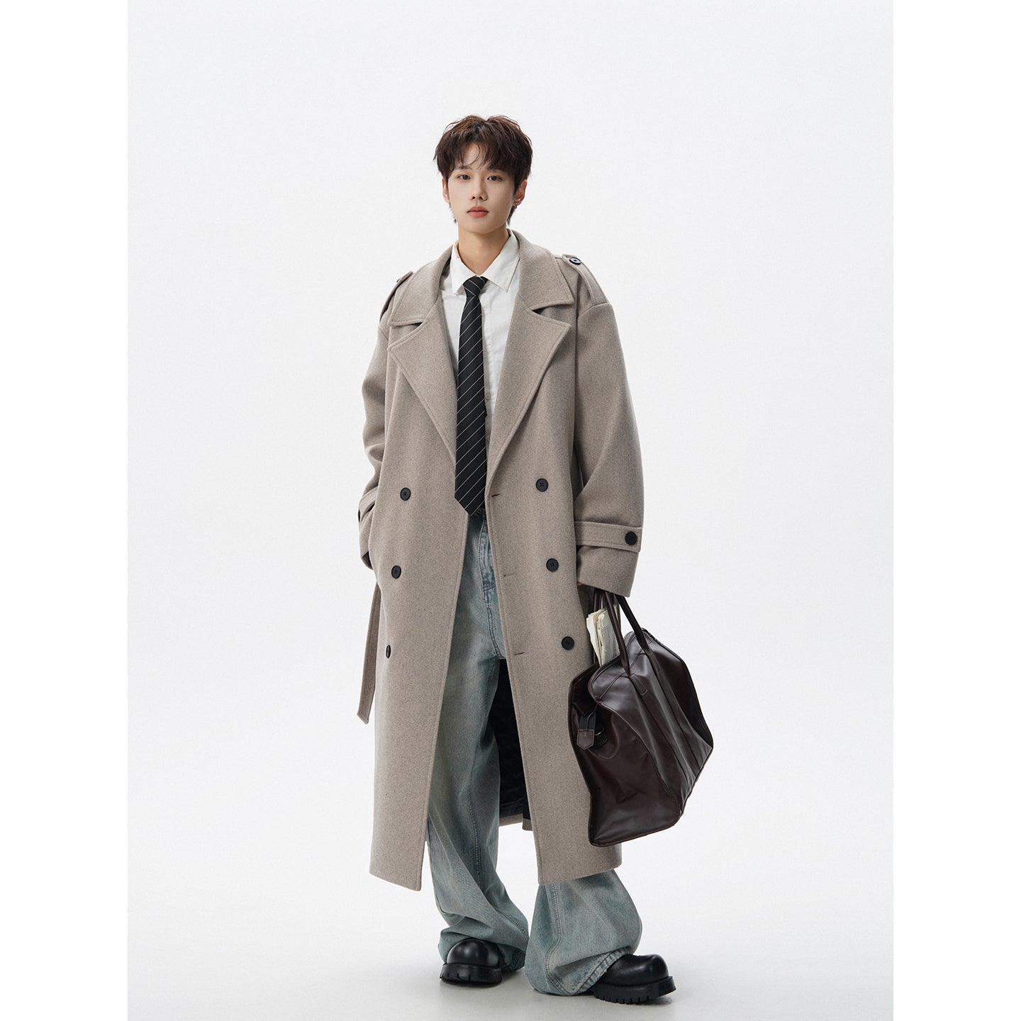 Пальто мужское PAEFA Mid-Length