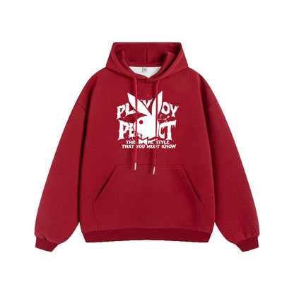 Erkaklar va ayollar uchun Playboy playboy hoodie tasodifiy erkin kozok