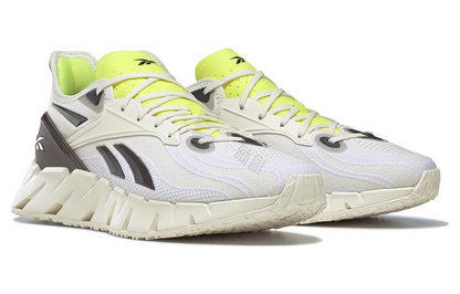 Reebok Zig Kinetica 3 Yugurish poyafzallari Uniseks Sariq Oq