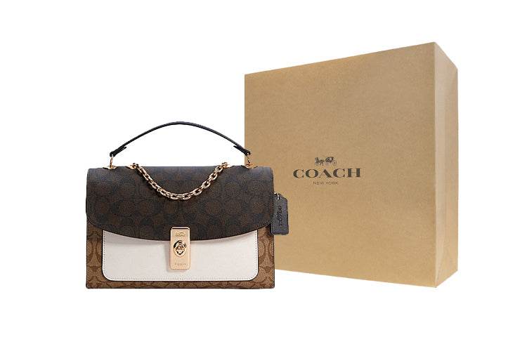 Сумка женская Coach Lane 26 Colour Block Chain Coated - Boxette Shop