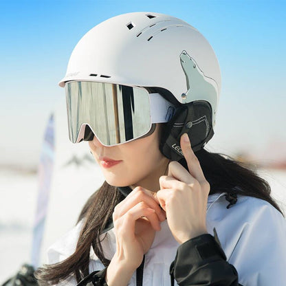 Горнолыжный шлем взрослый LECAGE