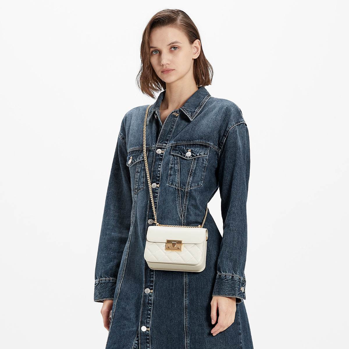 Сумка женская Charles&Keith Ck Pu - Boxette Shop