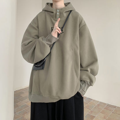 Erkaklar uchun HVGA ko'cha logotipli kapshonli