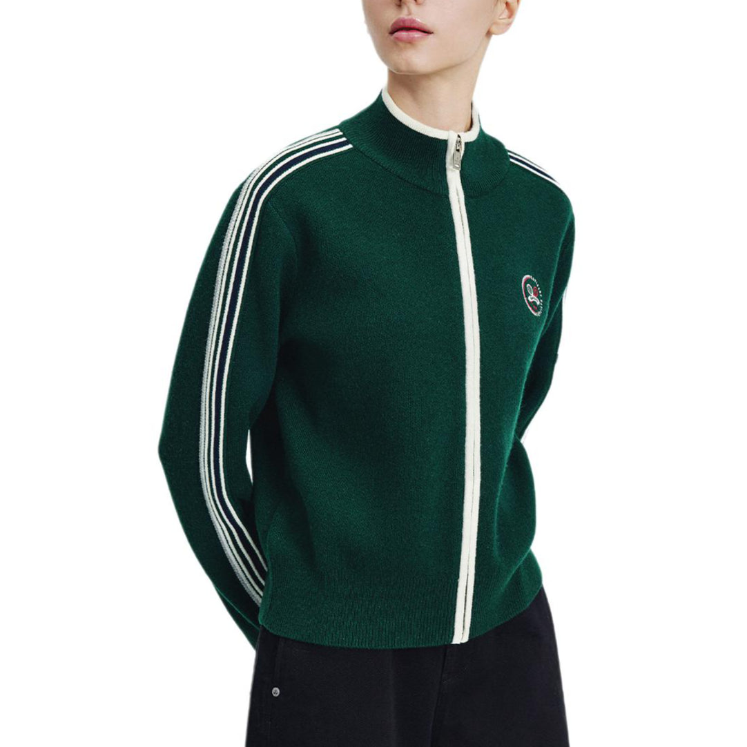 Navigare oddiy yarim bo'yinli oddiy yo'lovchi uzun yengli trikotaj ayollar kiyimi