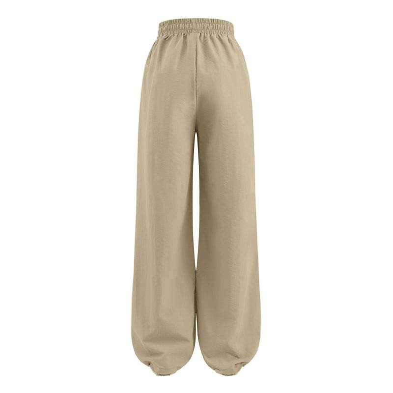 Брюки женские Miniso Commuter Drawstring High Waisted Work - Boxette Shop