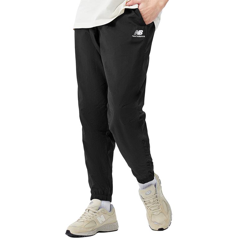 New Balance Casual Nafas oladigan torli sport yugurish shimlari qora