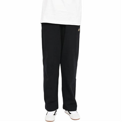 New Balans ss25 brendi logotipi bosma kundalik qulaylikdagi trikotaj sport shimlari qora erkaklar uchun