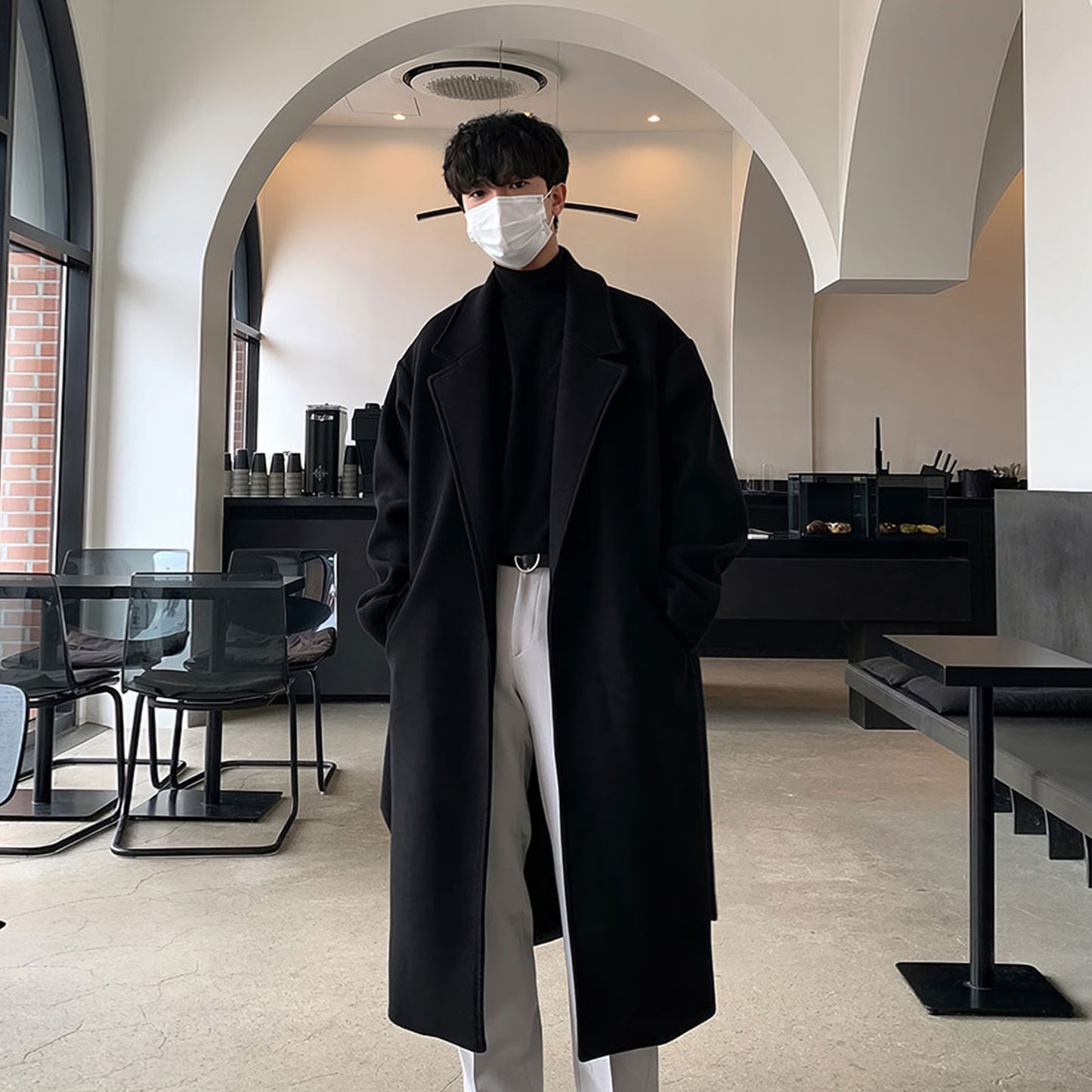 Пальто мужское 798Design