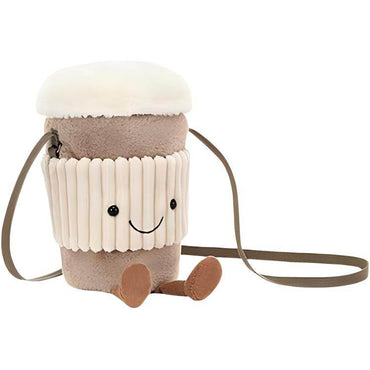 Мягкая игрушка Jellycat Fun Stuff — Кофейная кружка сумка - Boxette Shop