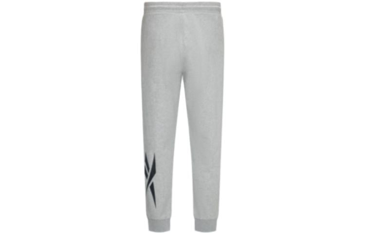 Reebok letter logotipi chizilgan trikotaj sport shimlari uniseks kulrang