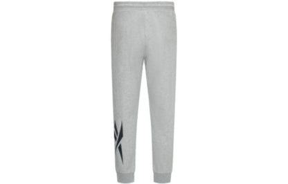 Reebok letter logotipi chizilgan trikotaj sport shimlari uniseks kulrang