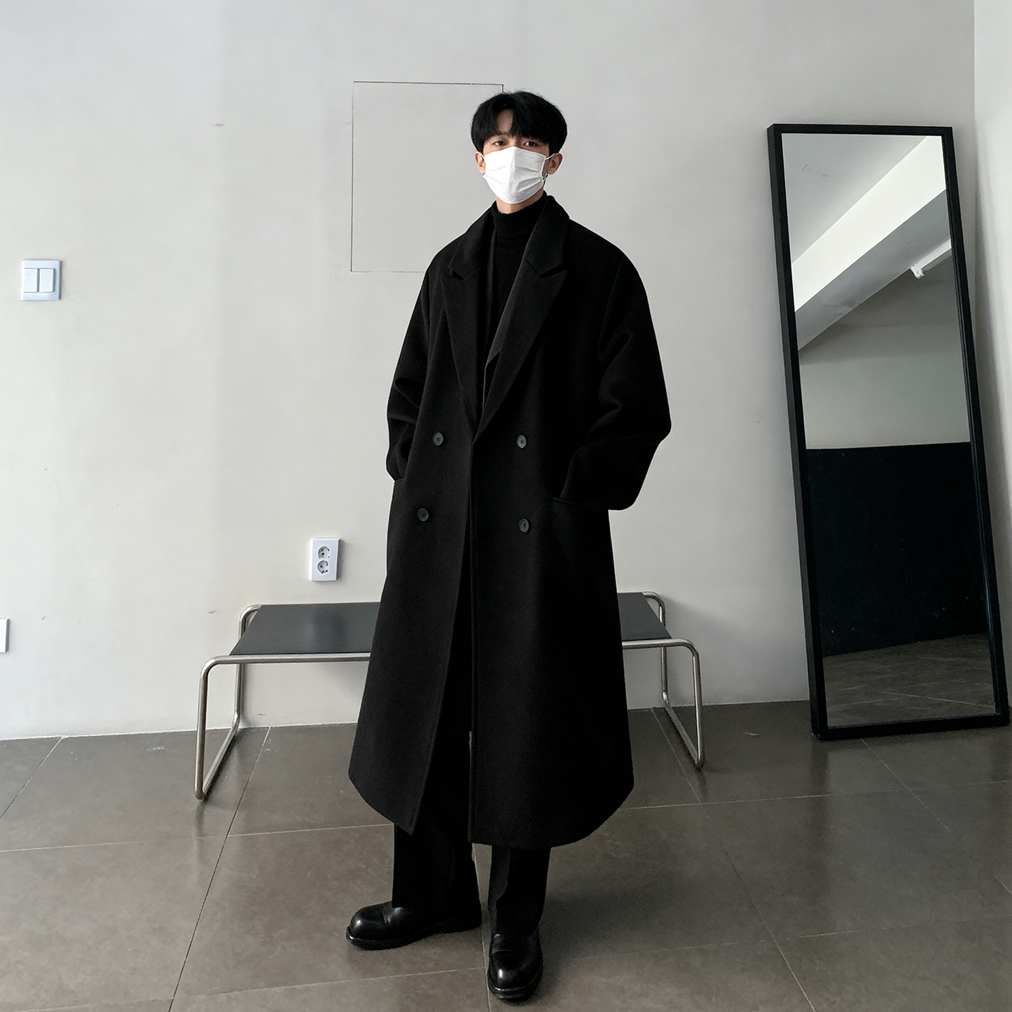 Пальто мужское 798Design