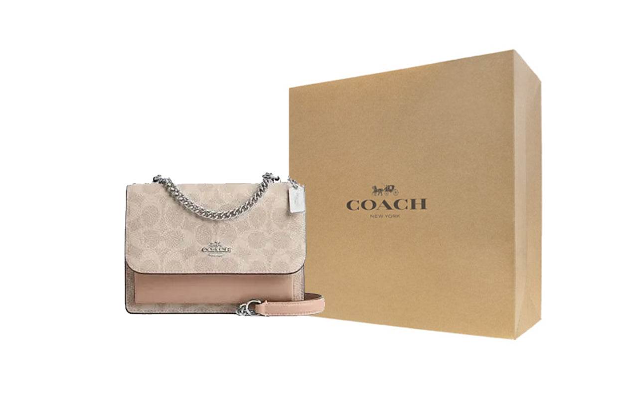 Сумка женская Coach Klare 18 Brand Logo Buckle - Boxette Shop
