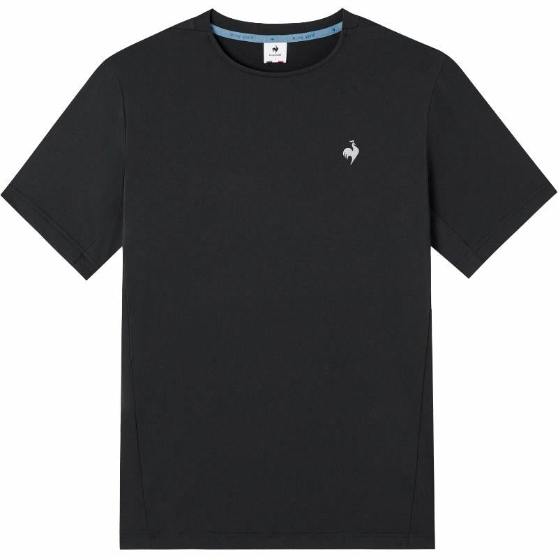 Le coq sportif frantsuz xo'roz mashqi qulay dumaloq bo'yinli sport nafas oladigan qisqa yengli futbolka erkaklar