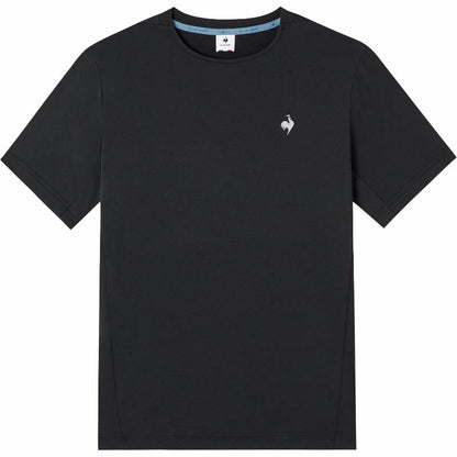 Le coq sportif frantsuz xo'roz mashqi qulay dumaloq bo'yinli sport nafas oladigan qisqa yengli futbolka erkaklar