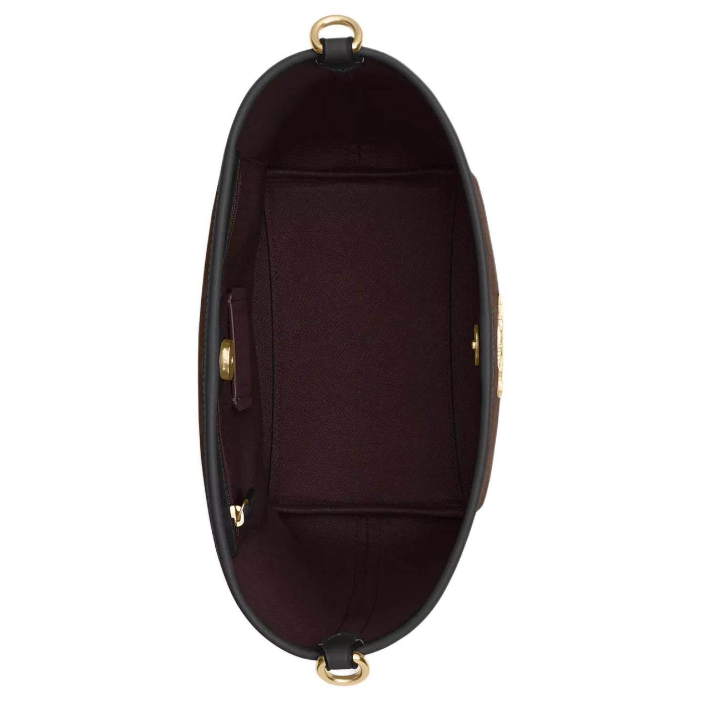 Сумка женская Coach City 17 Old Flower Printed Metal - Boxette Shop