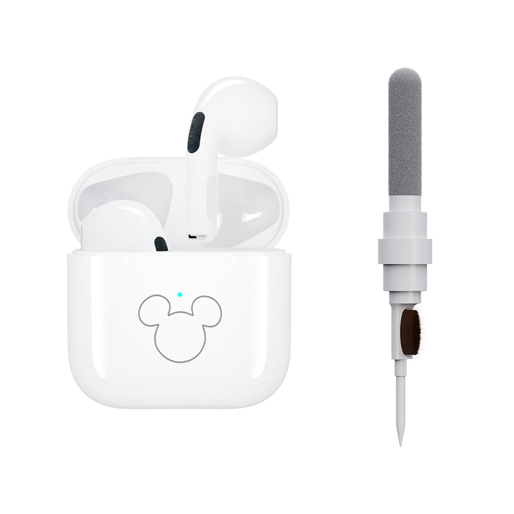 Disney Disney F11 talabalar partiyasida sport bilan shug‘ullanuvchi tejamkor yarim quloq ichidagi qo‘ng‘iroq shovqinini bekor qiluvchi haqiqiy simsiz Bluetooth eshitish vositasi bo‘lishi kerak.