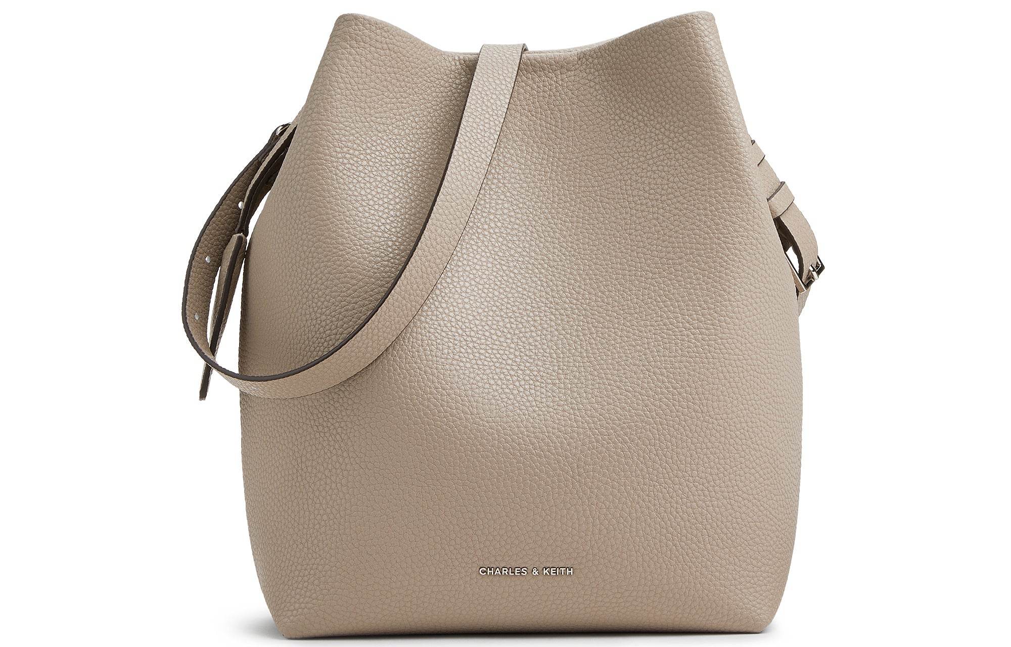 Сумка женская Charles&Keith Lychee Mother Bucket S - Boxette Shop