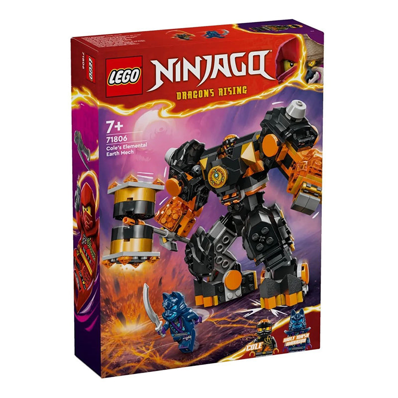 LEGO Bubble Ninja seriyasi "Kou Earth Element Mecha" (71806)