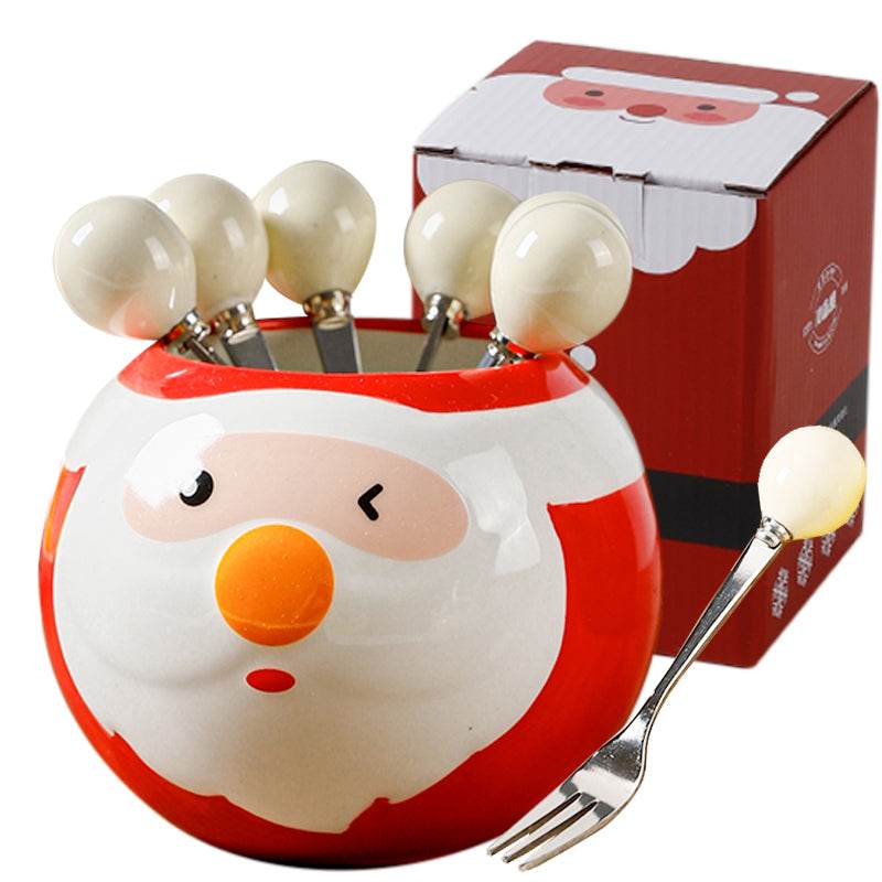 Новогодний набор столовых приборов Kawashimaya - Boxette Shop