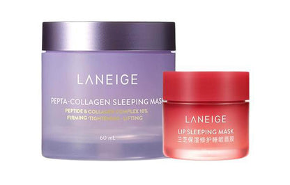 Набор для ухода за кожей Laneige Night Cat Purple Sleeping Mask - Boxette Shop