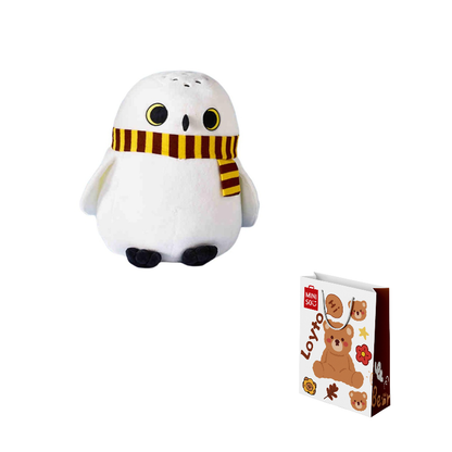 Miniso x harry potter гарри поттер шарф хедвиг милая кукла плюшевая 25 см/35 см/45 см в высоту