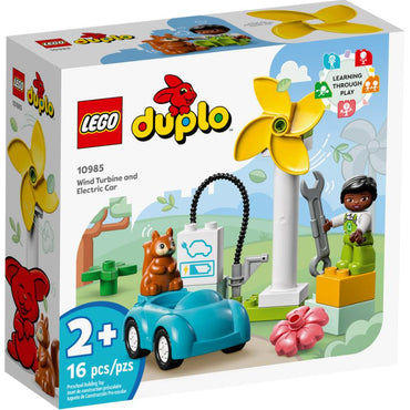 LEGO shamol turbinasi va moviy avtomobil (10985)