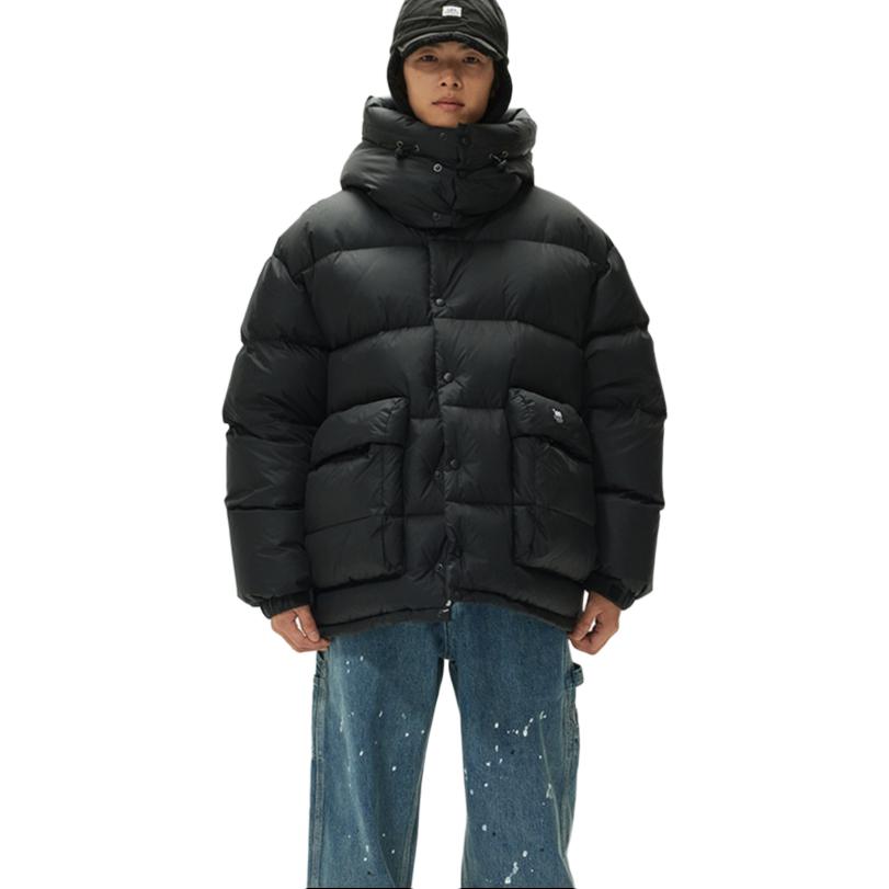 Lee issiq va qulay erkaklar uchun uzun yengli oddiy past ko'ylagi qora