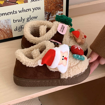 Тапочки детские Fuxi Santa Claus