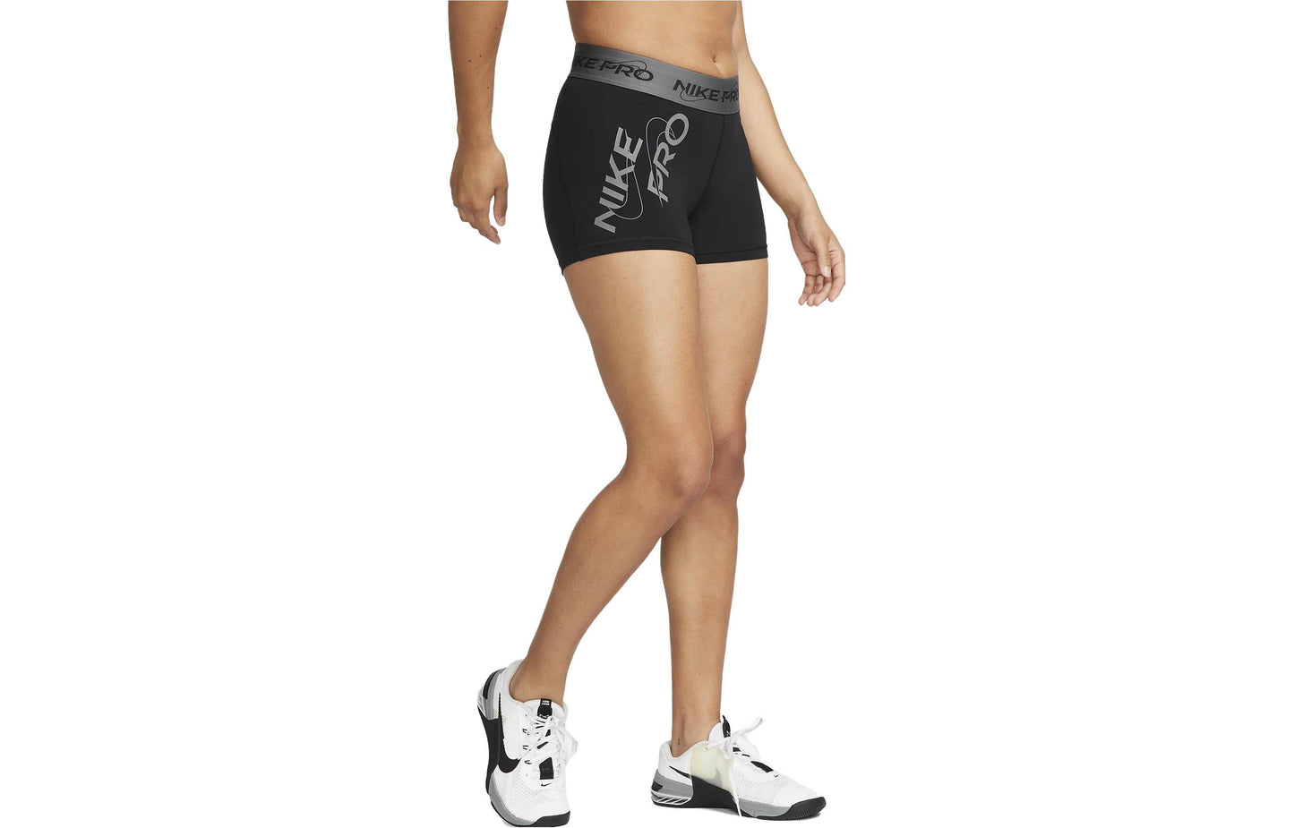 Спортивные шорты женские Nike Pro Logo Monogrammed - Boxette Shop