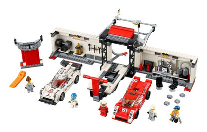 LEGO superkarlari: Porsche 919 gibrid va 917K Pit-stop (75876)
