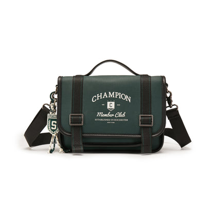 Champion x harry potter harry potter cambridge bag cambridge satchel сотни трендов мода колледж стиль сплайсинга столкновение цвет случайный ретро искусственной кожи плечо сумка регулярные мужчины и женщины с той же парой моделей