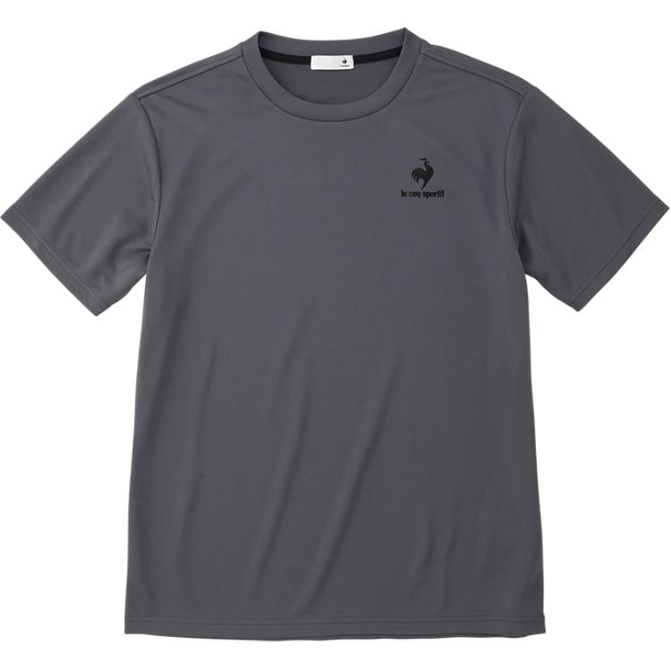 Le coq sportif brendi logotipi kashta tikish dizayni qulay terli nafas oladigan kalta yengli erkaklar futbolkasi