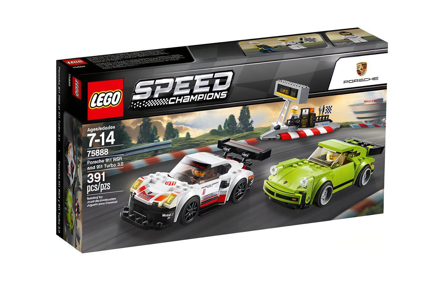 Конструктор LEGO Speed Porsche 911 RSR и Porsche 911 Turbo 3.0 (75888) - Boxette Shop