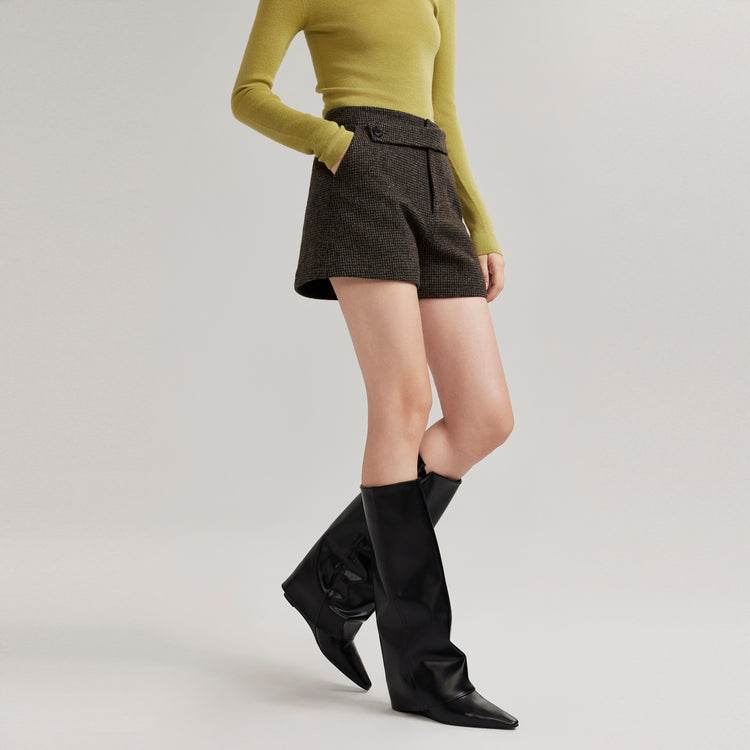 Шорты женские Elle curry check - Boxette Shop