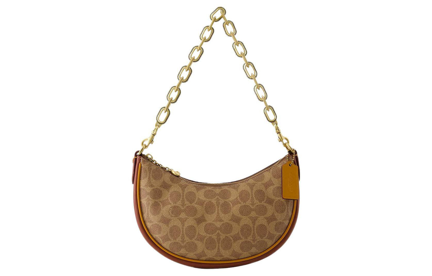 Сумка женская Coach Mira 24 Letter Print Coated Canvas - Boxette Shop