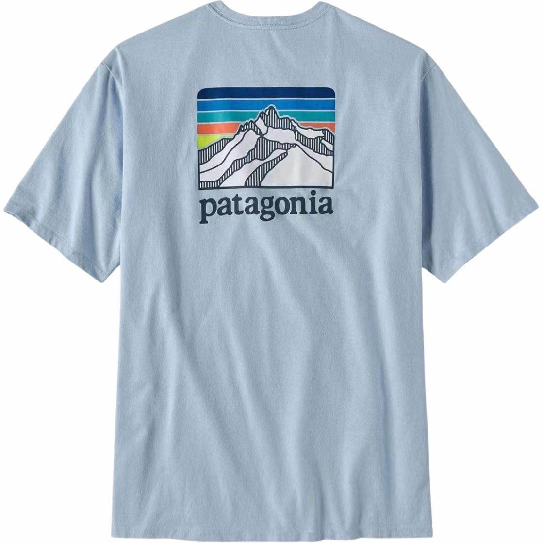 Футболка мужская Patagonia с логотипом - Boxette Shop