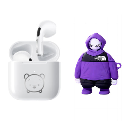 Disney Disney F11 talabalar partiyasida sport bilan shug‘ullanuvchi tejamkor yarim quloq ichidagi qo‘ng‘iroq shovqinini bekor qiluvchi haqiqiy simsiz Bluetooth eshitish vositasi bo‘lishi kerak.