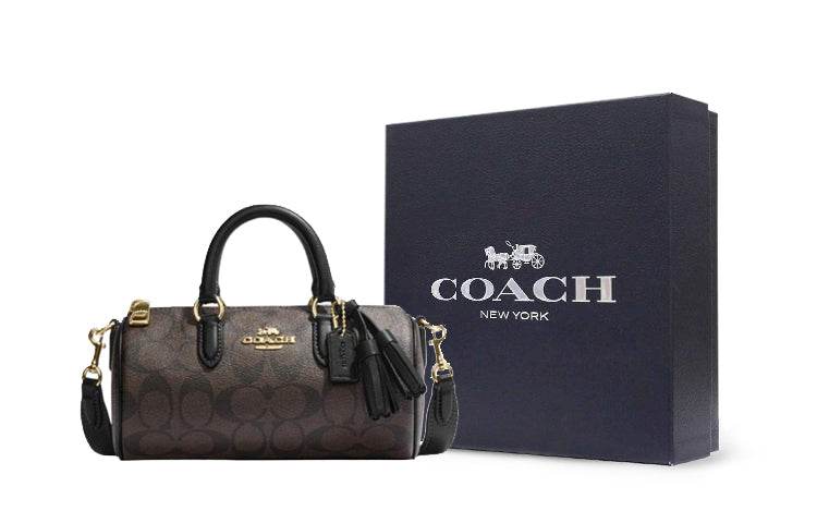 Сумка женская Coach Lacey 19 Classic Old Flower Zip - Boxette Shop