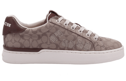 Кроссовки женские Coach Lowline Fabrics Letters Lace - Boxette Shop