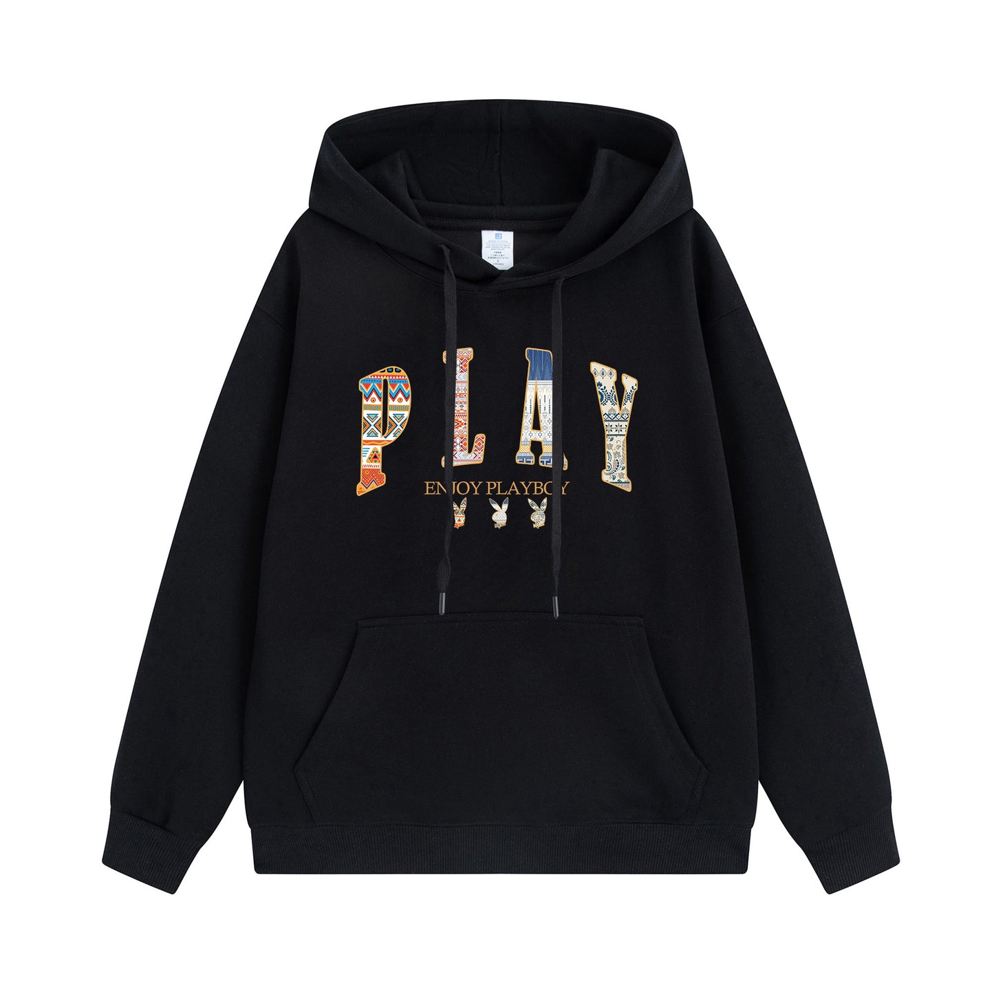 Erkaklar uchun Playboy kapshonli ko'ylagi