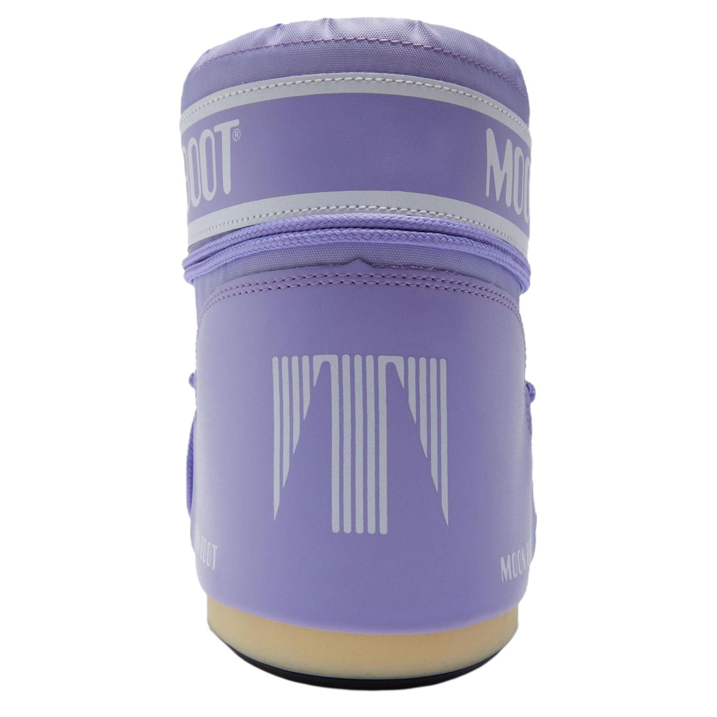 Moon boot легкие короткие снежные ботинки на средней подошве мужские и женские фиолетовые белые