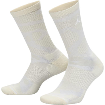 Jordan kundalik qulay, nafas oladigan va tez quriydigan erkaklar va ayollar uchun paypoqlar, 1 juft, sutli oq.