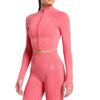 Лонгслив спортивный женский Gymshark Vital Seamless 2.0