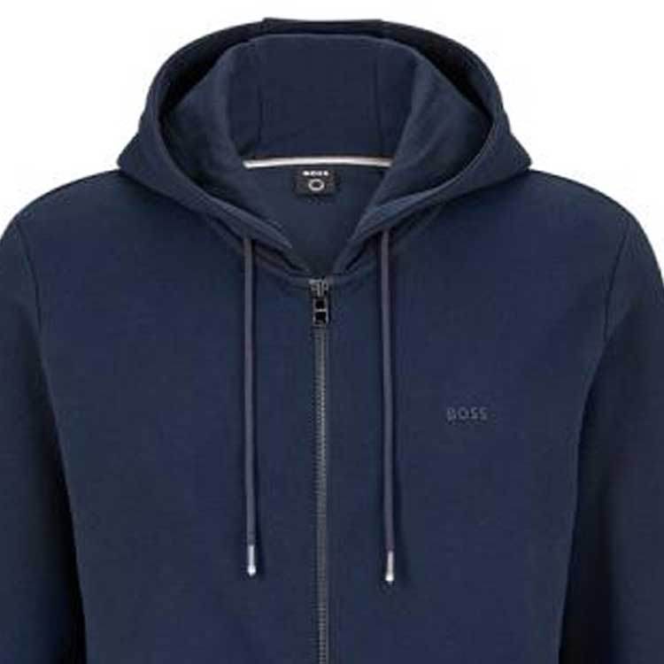 Свитшот мужской Hugo Boss Ss22 Logo Print Zip Long - Boxette Shop