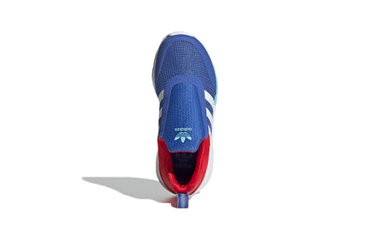 Adidas originals zx 360 c противоскользящие дышащие низкопробные спортивные повседневные ботинки синий красный белый карлики