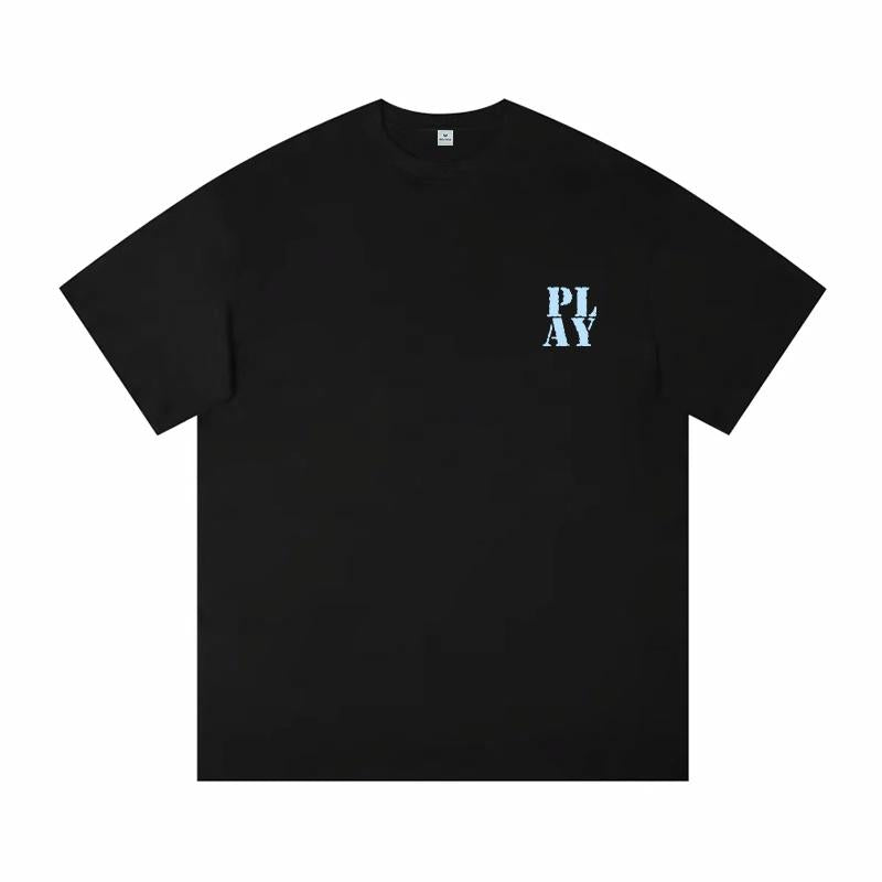 Футболка с коротким рукавом playboy fashion trend для мужчин и женщин