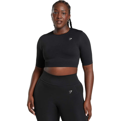 Gymshark kundalik kolleksiyasi choksiz qisqa, qulay sport zali ko'ylagi